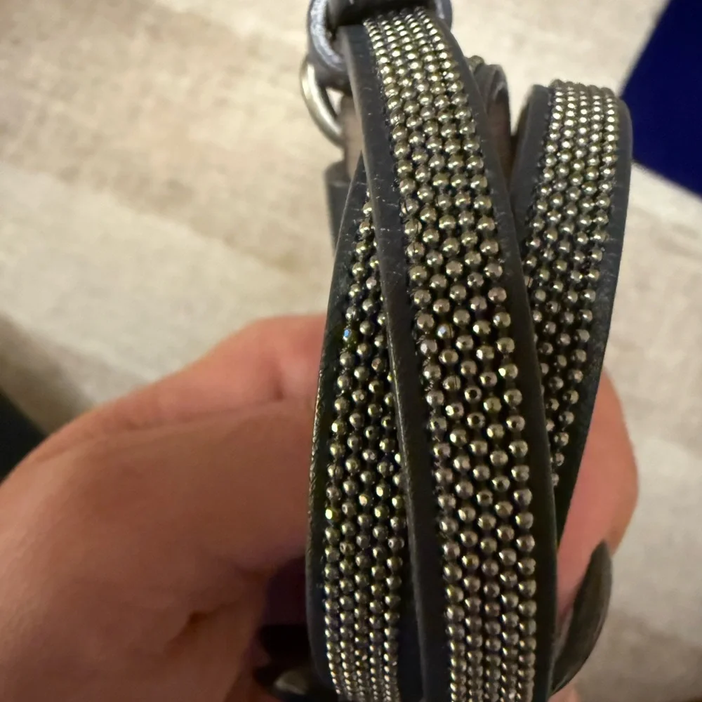 Gray Beaded Wrap Bracelet - Picture 4 of 5